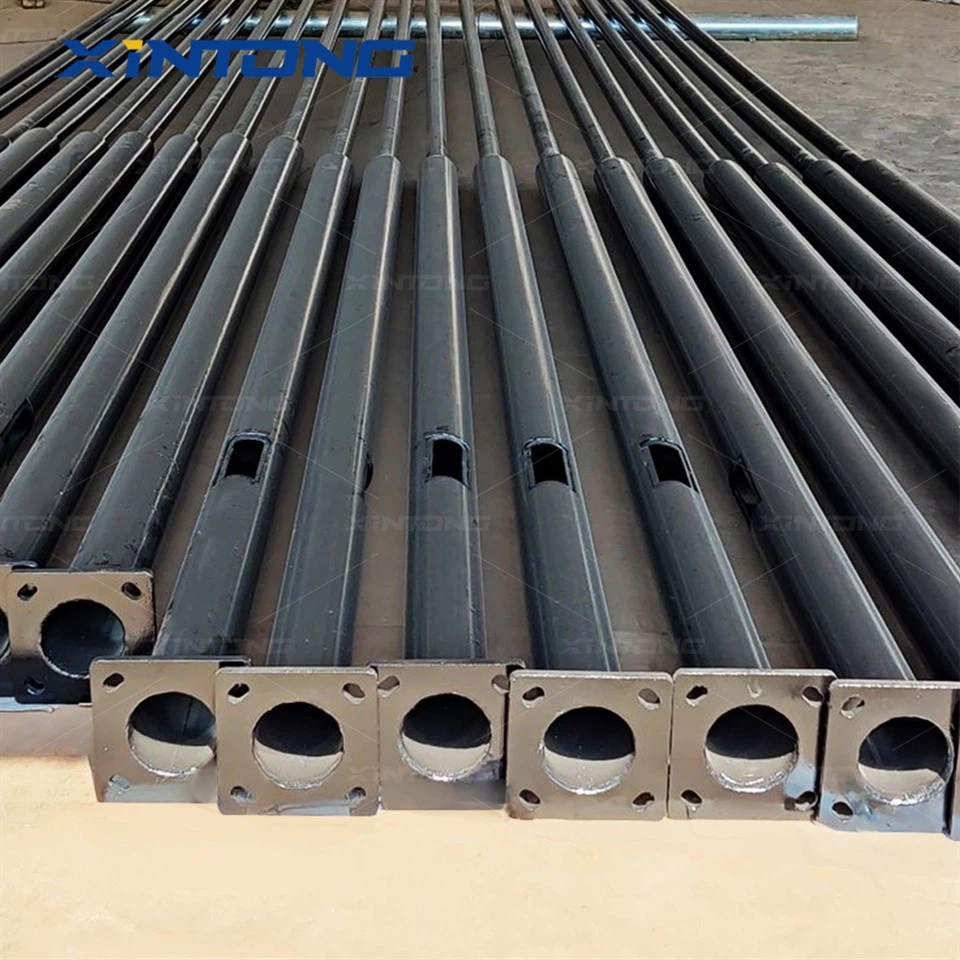 Outdoor Octagonal Street Light Pole