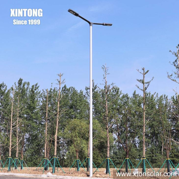 10m Driveway Solar Street Light Pole Making Machine