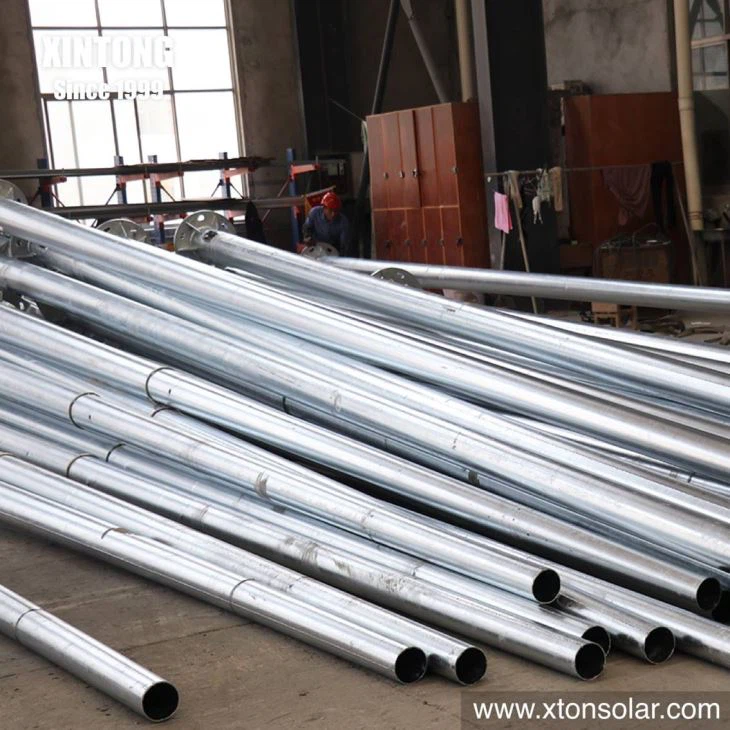10meters Steel Pipes Galvanized Solar Lamp Pole Post Price 10meters Steel Pipes Galvanized Solar Lamp Pole Post Price