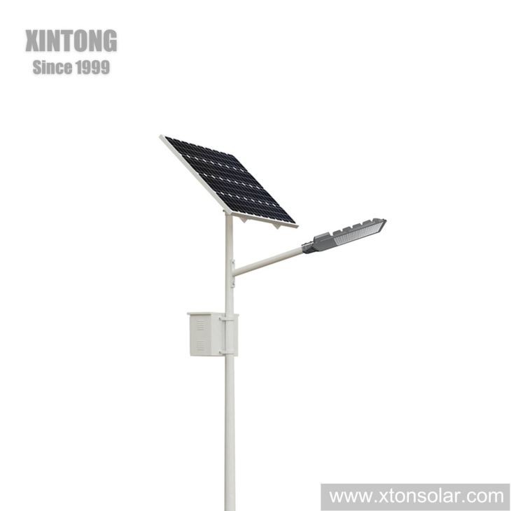 20/30/40watt Outdoor IP66 LED Street Light With Solar Panel And Battery