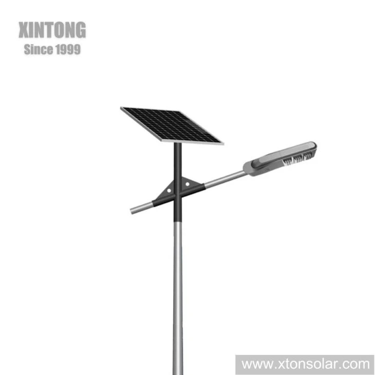 70/80/90watt IP66 Outdoor LED Solar Street Light With Pole Price List 10m 12V
