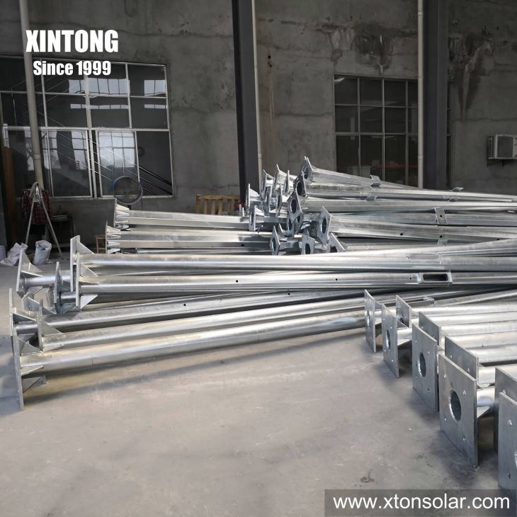 8m Hot Dip Galvanized Steel Pole