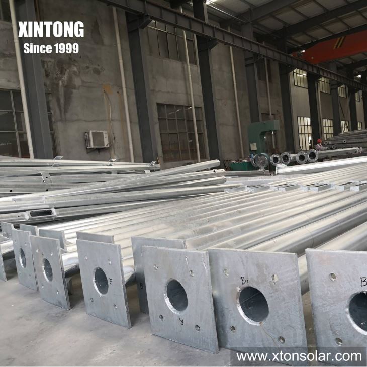 8m Hot Dip Galvanized Steel Pole