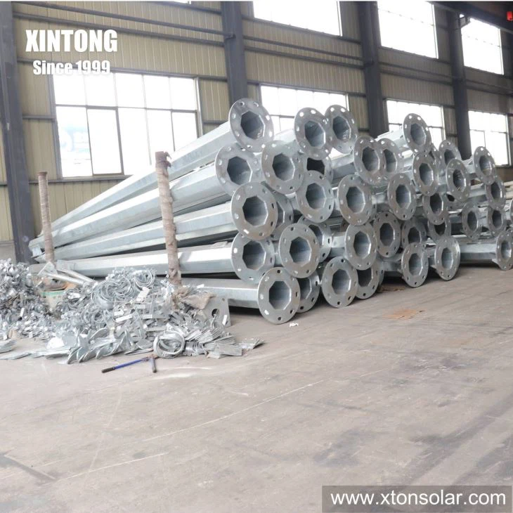 Galvanized Steel Electric Pole