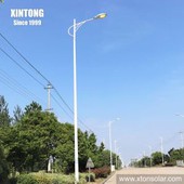 Galvanized Street Lighting Pole 12m