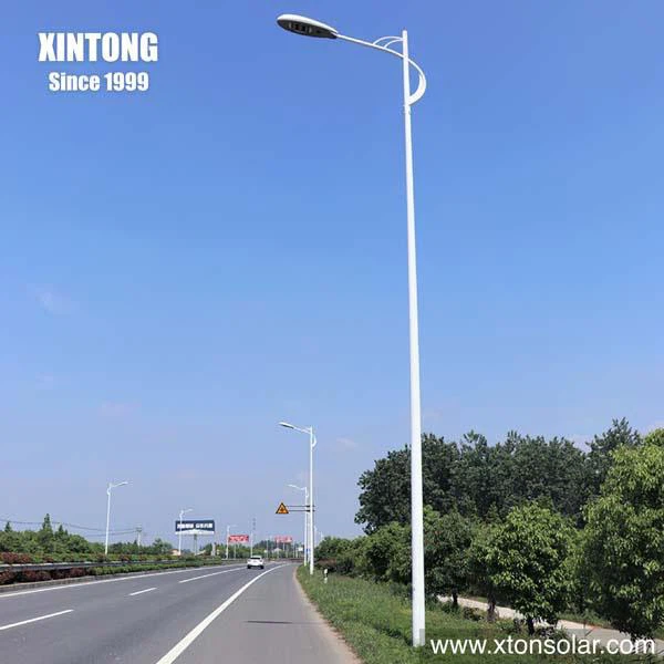 Steel Street Lighting Pole For Cambodia