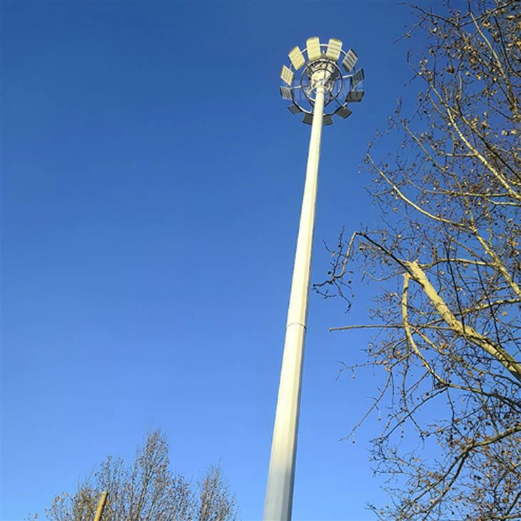 2D 3D High Mast Pole Design