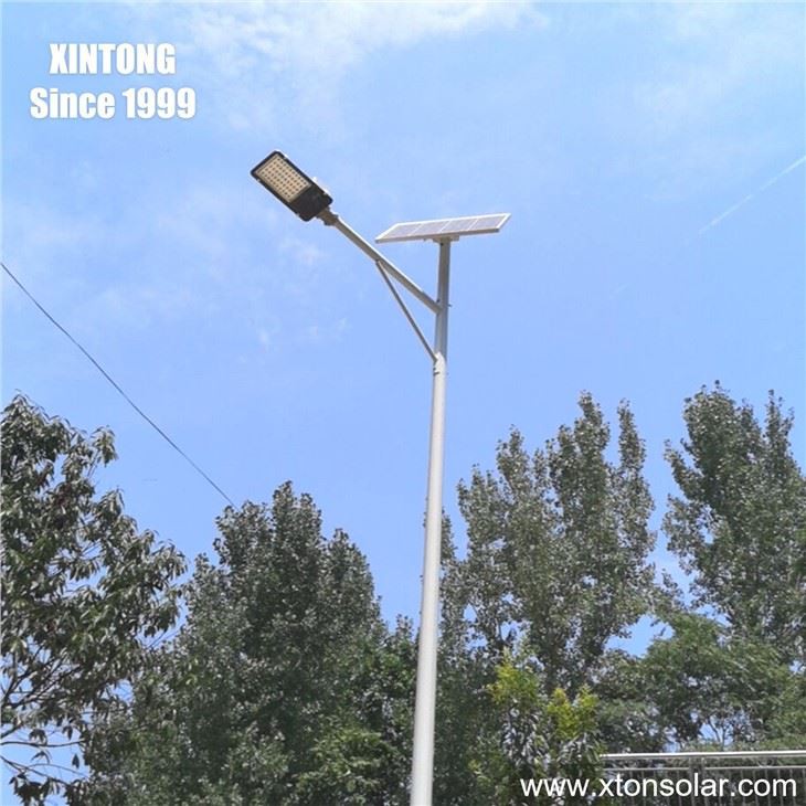 5m-12m Galvanized Solar Street Light Lighting Pole
