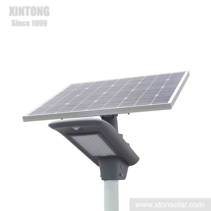 All In Two Solar LED Street Light With MPPT Controller Easy Installation